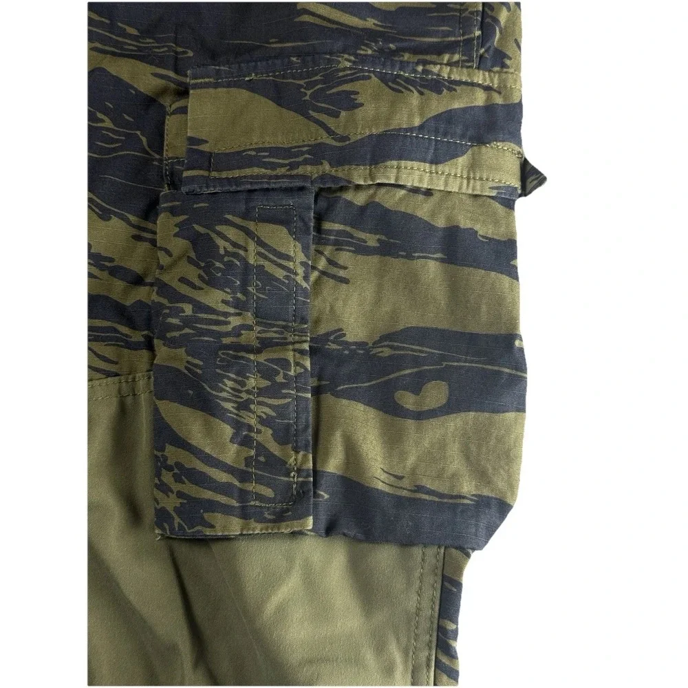 G-STAR RAW Cargo Pants Mens 29x32 Tiger Camo Ripstop Tapered D24308 NEW